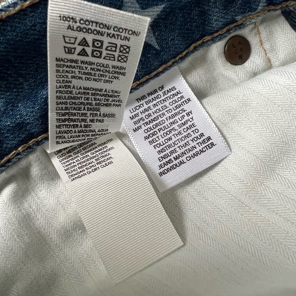 Lucky Brand Star Cut Off Shorts - Picture 7 of 11